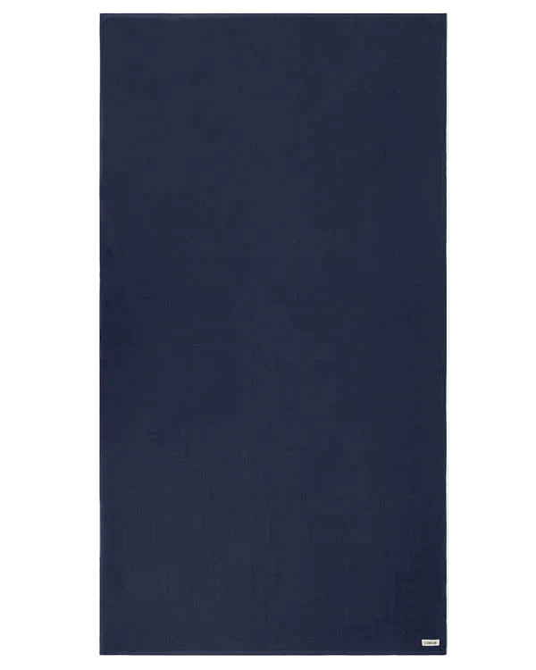 Alternative view of Terra Fringeless XL Bath Bundle - Navy - 2 Pack | Sand Cloud