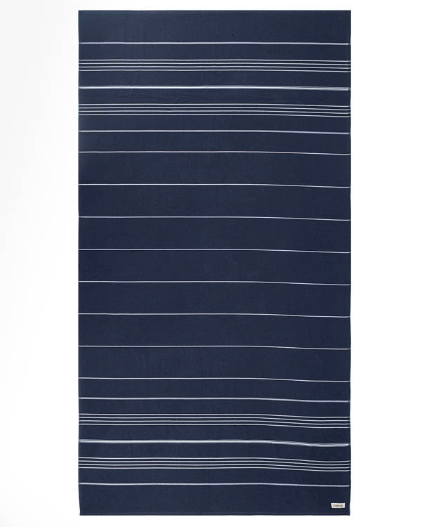 Alternative view of Classic Fringeless XL Bath Bundle 2 Pack - Navy | Sand Cloud